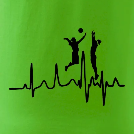 EKG volejbalistky