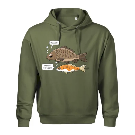 Hezké Vánoce Kapr a Koi kapr (Hana-creative)