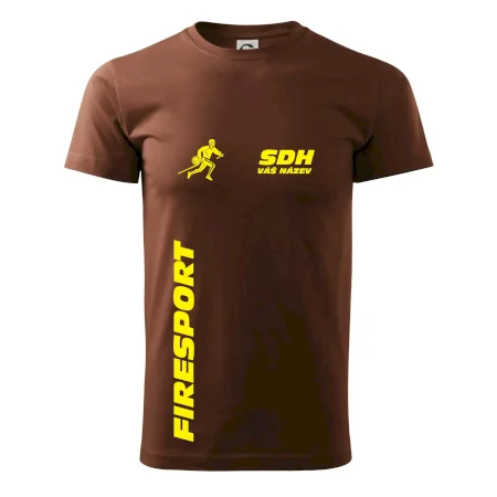 Hasičský sport SDH + váš název ŽLUTÁ
