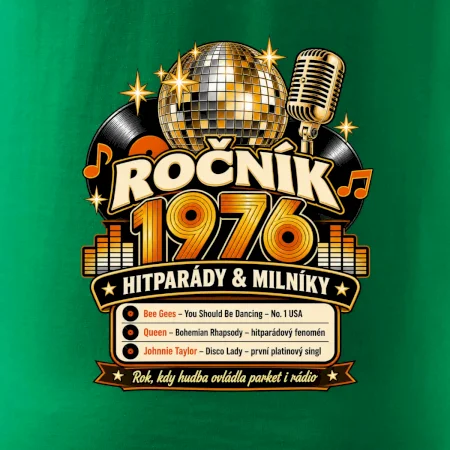 Ročník 1976 hitparády a milníky