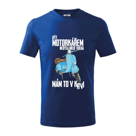 Být motorkářem nebyla moje volba skútr