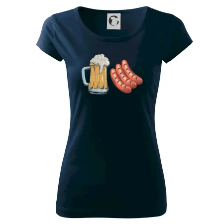 Pivo a klobása