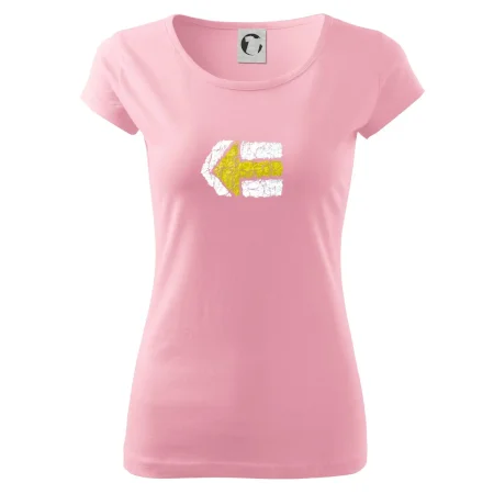Párová turistická značka žlutá