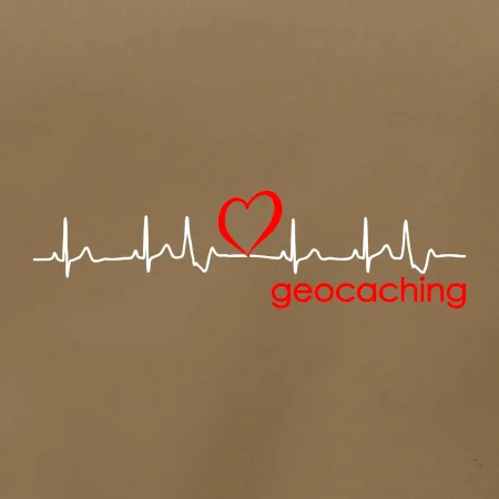 Moje srdce bije pro Geocaching -text