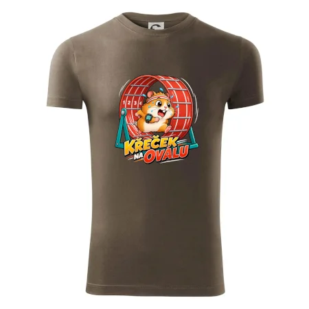 Běžecký křeček na oválu