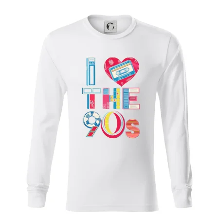I love 90s - srdce a kazeta