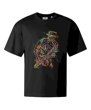 Jazz saxofon splash