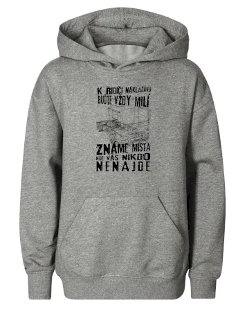 K řidiči náklaďáku buďte vždy milý