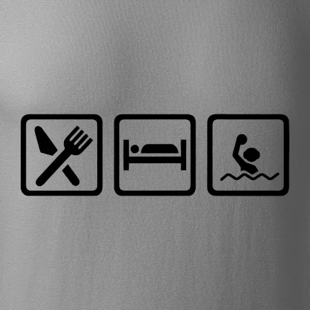 Eat sleep vodní pólo v řadě