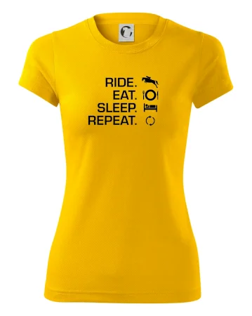 Ride Eat Sleep Repeat koně