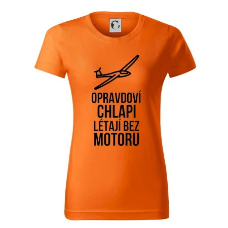 Opravdovi chlapi létají bez motoru