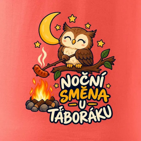 Noční směna u táboráku