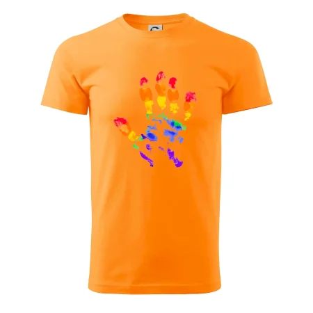 LGBT hand print