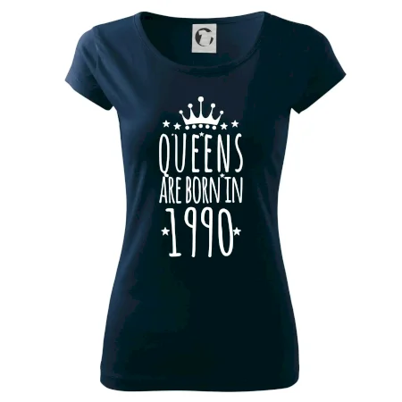 Queens are born in 1990