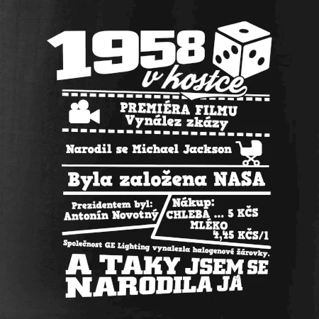 1958 v kostce