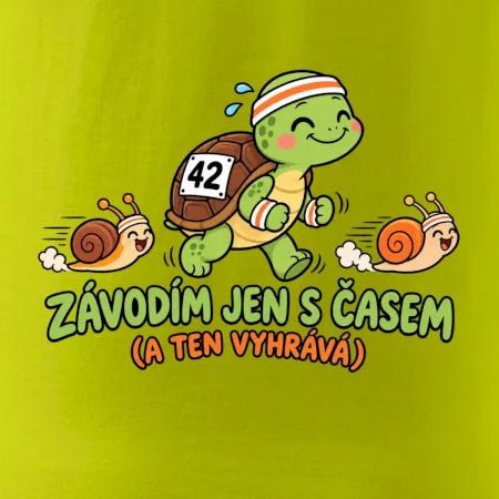 Běžecká želva závodím jen s časem