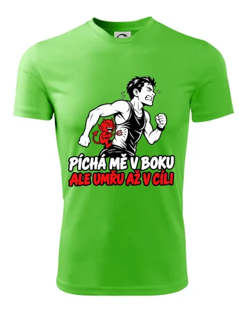Běžec píchá mě v boku