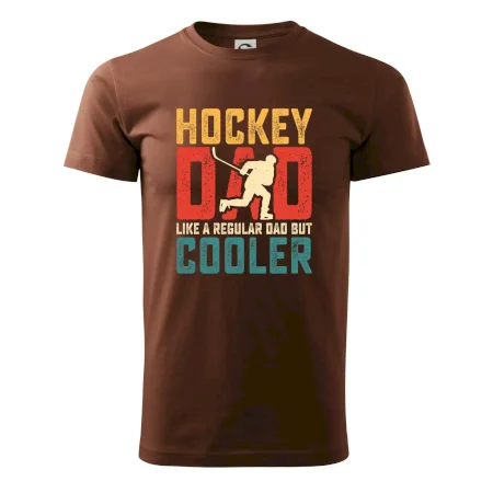 Hockey dad like a regular dad but cooler