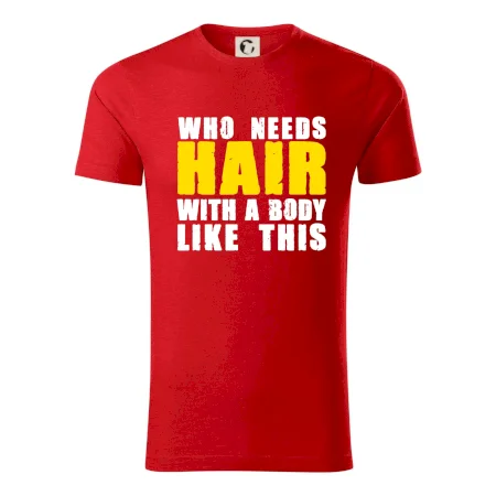 Who Needs Hair With A Body Like This