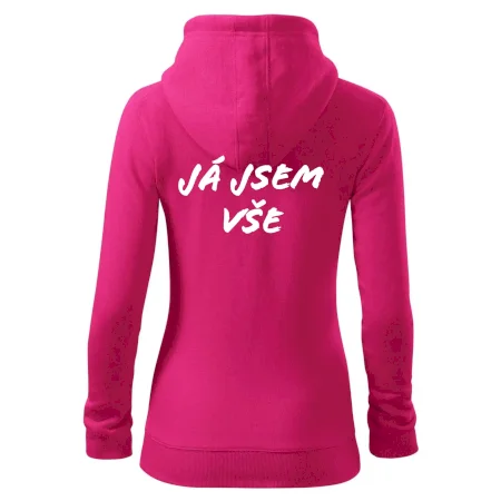 Nápis Já jsem vše!
