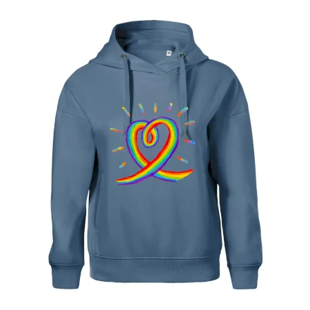 Srdce pride duha kreslená