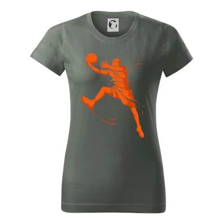 Basketball player splash