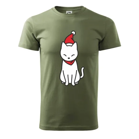 Vánoční kočka sedící