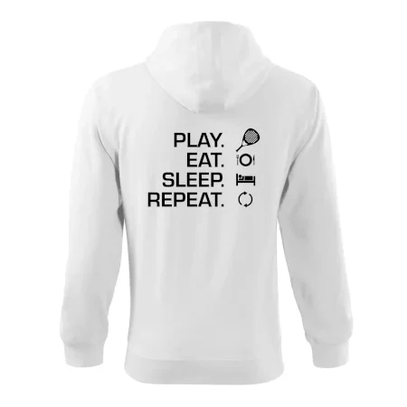 Play eat sleep repeat padel