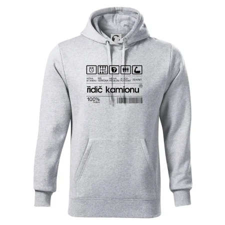Čárový kód řidič kamionu
