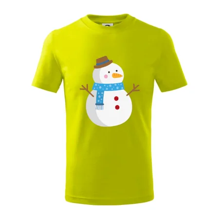 Sněhulák se šálou