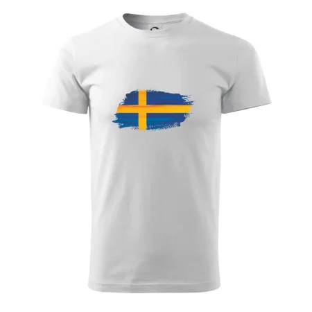 Švédská vlajka kreslená