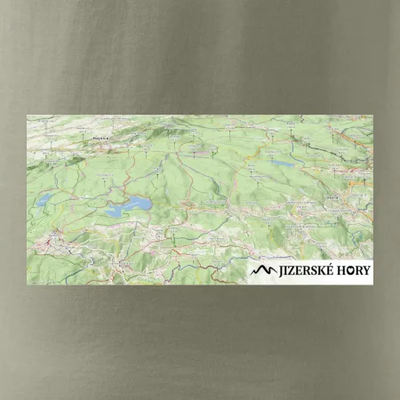 Jizerské hory mapa