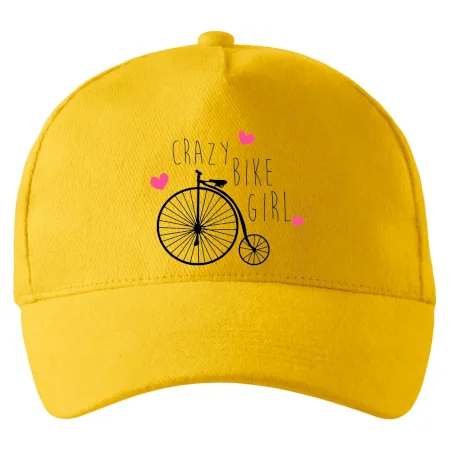Crazy bike girl
