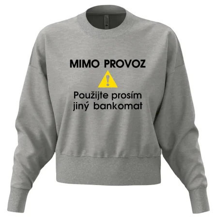 Mimo provoz - použijte jiný bankomat