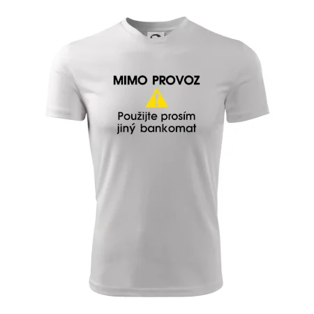 Mimo provoz - použijte jiný bankomat