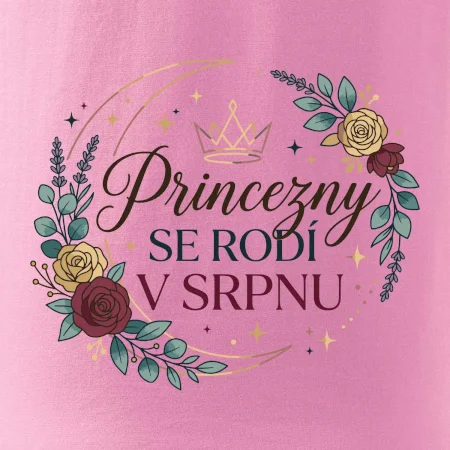 Věneček - princezny se rodí v srpnu