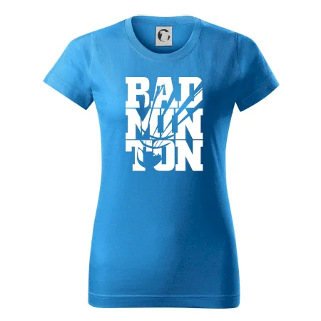 Badminton nápis