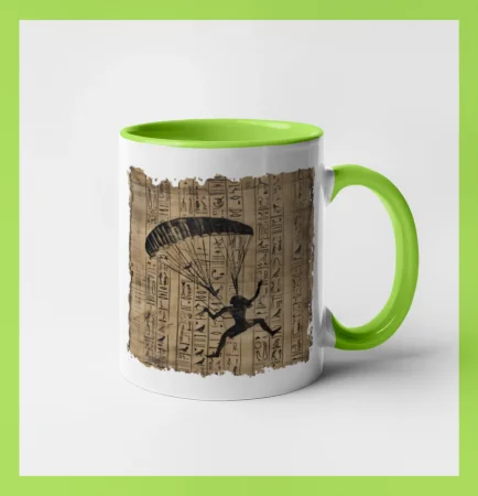 Egyptské hieroglyfy paraglide