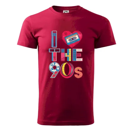 I love 90s - srdce a kazeta