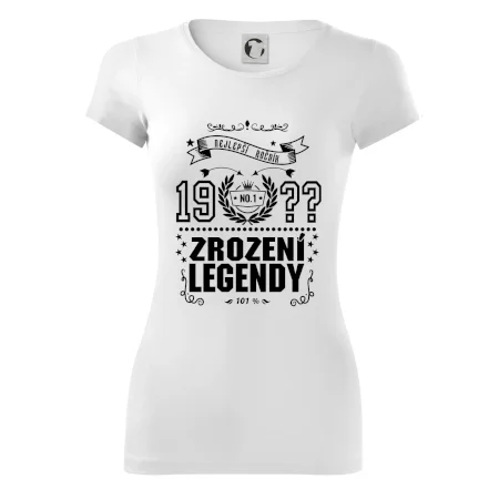Zrození legendy - pro všechny - vlastní letopočet