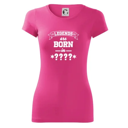 Legends are born in (tvůj měsíc narození)