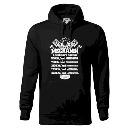 Mechanik - hodinová sazba