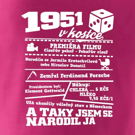 1951 v kostce