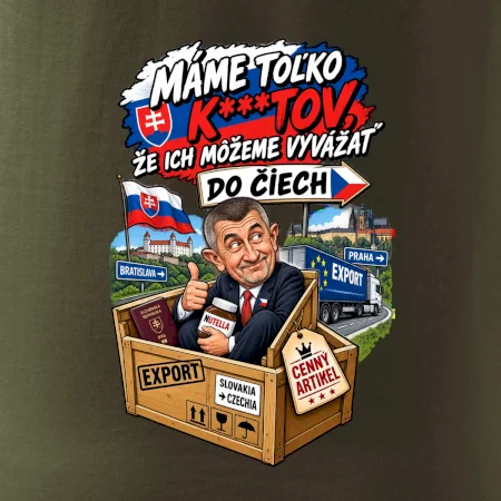 Máme toľko kktov, že ich môžeme vyvážať do Čiech