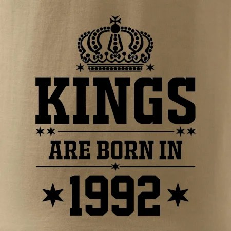 Kings are born in 1992
