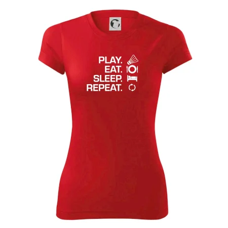 Play Eat Sleep Repeat badminton