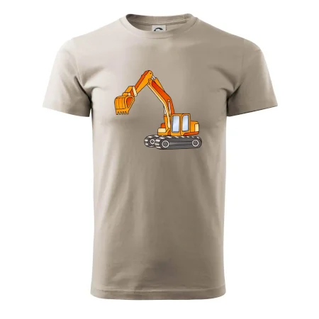 Bagr bez nápisu oranžový