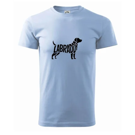 Labrador nápis v těle