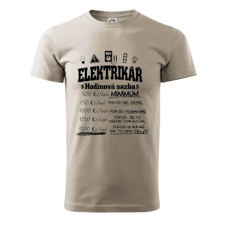 Elektrikář hodinová sazba