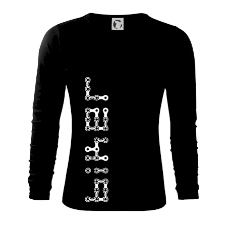 Biker nápis na výšku řetěz
